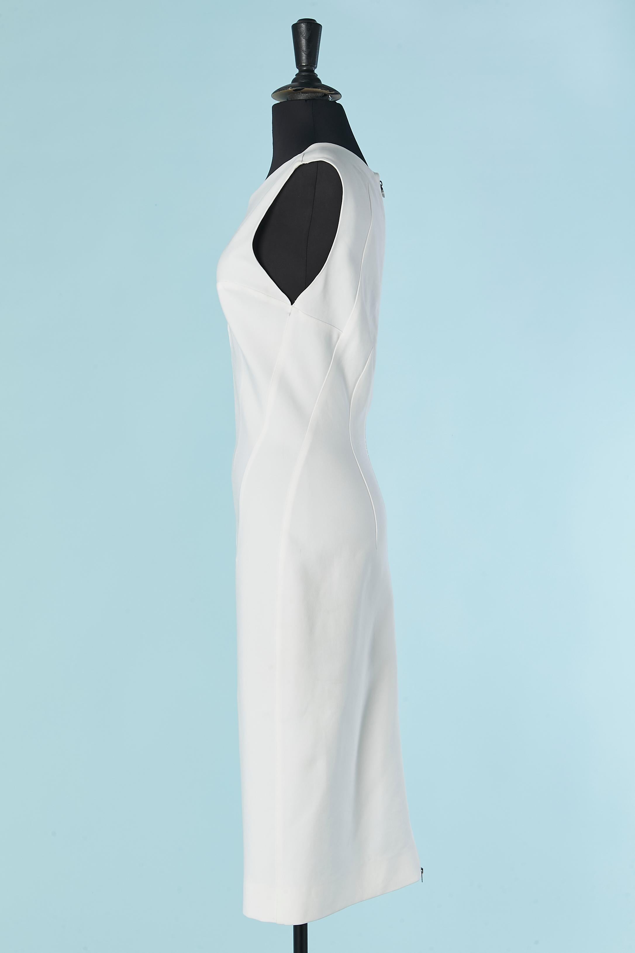 De las mujeres Vestido blanco sin mangas MUGLER en venta