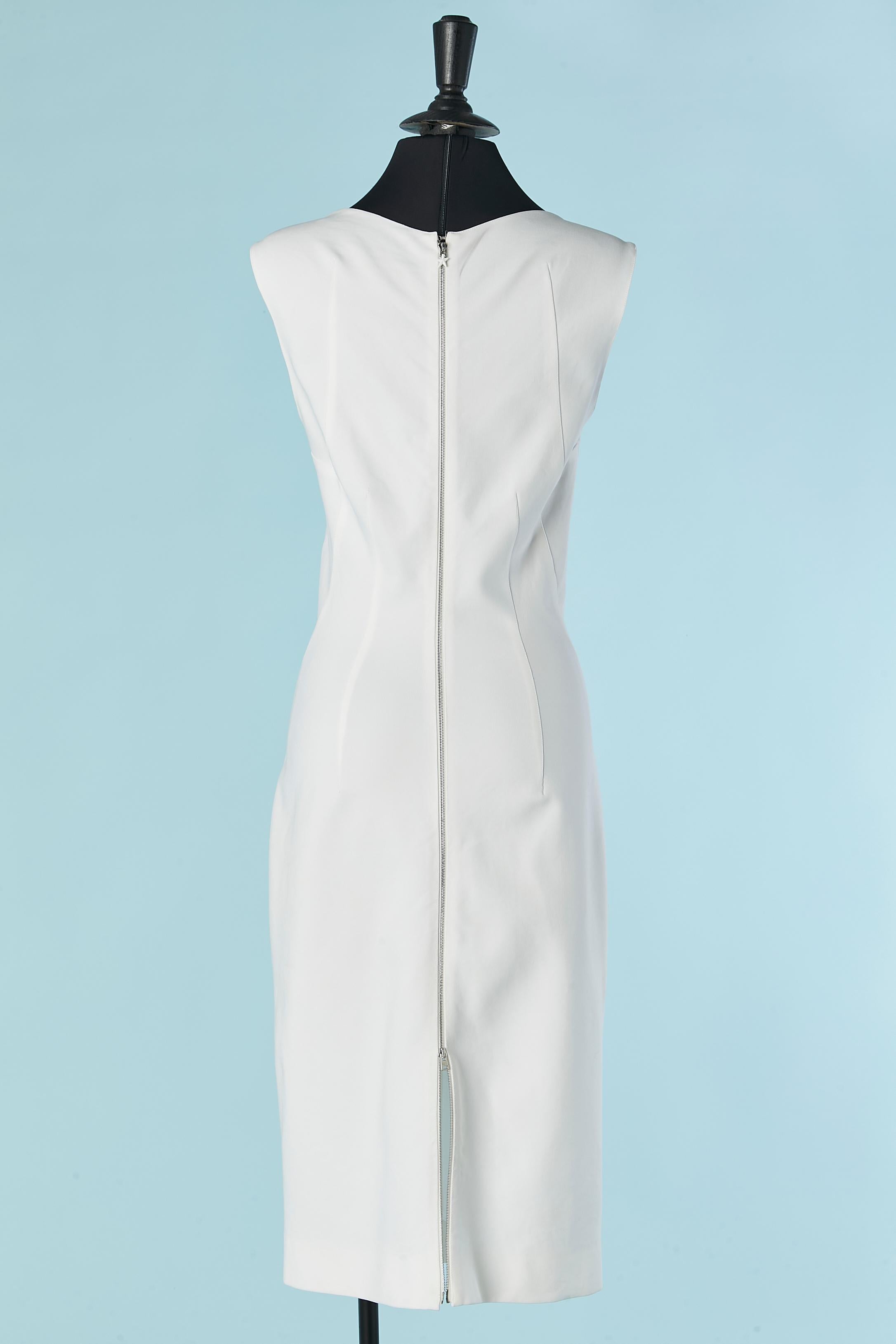 Vestido blanco sin mangas MUGLER en venta 1