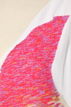 White sleeveless dress with beaded work embroidered Chloé