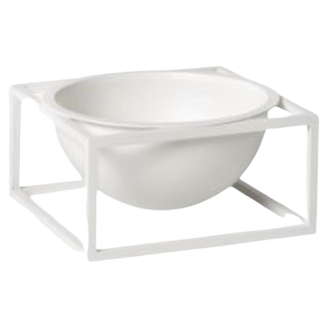 Leather Bowl Centerpiece by Kueng Caputo at 1stDibs