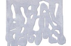 White Snakeroot hand knotted Carpet by Laroque Studio