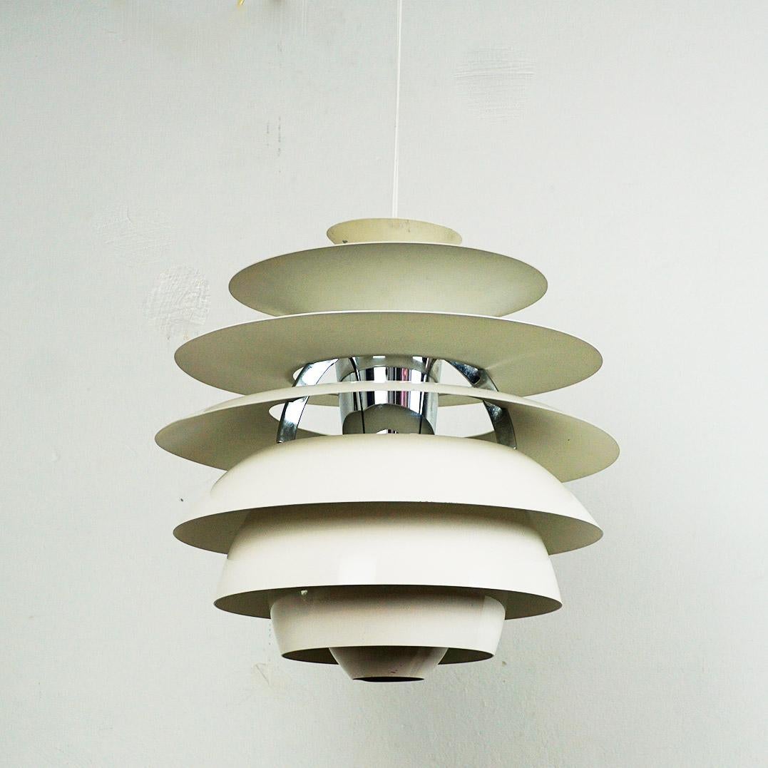 Danese Lampada a sospensione Whiting Snowball di Poul Henningsen per Poulsen Danimarca in vendita