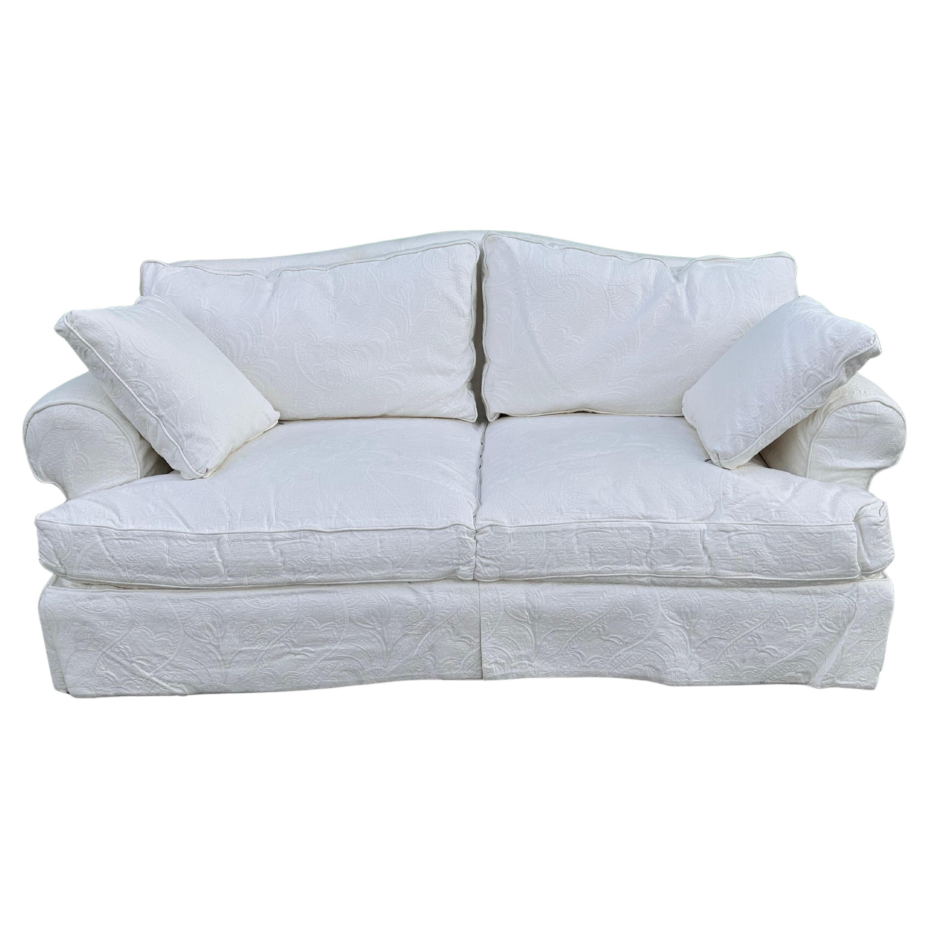 White sofa by Medea , Italy