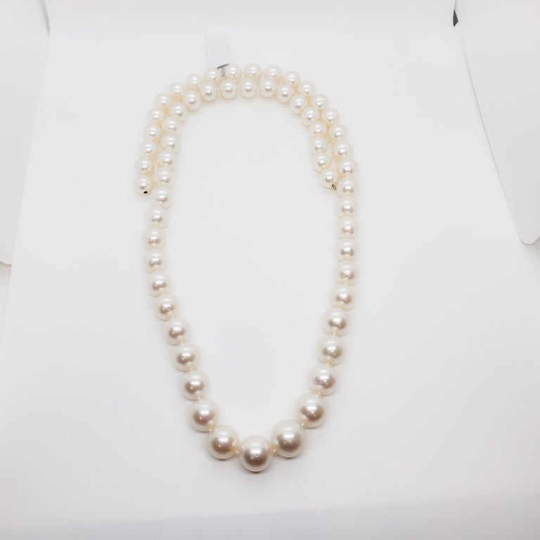 White South Sea Pearl with Mystery Clasp For Sale at 1stDibs | mystery ...