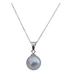 White South Sea Pearl High Luster and Orient, Round Shape