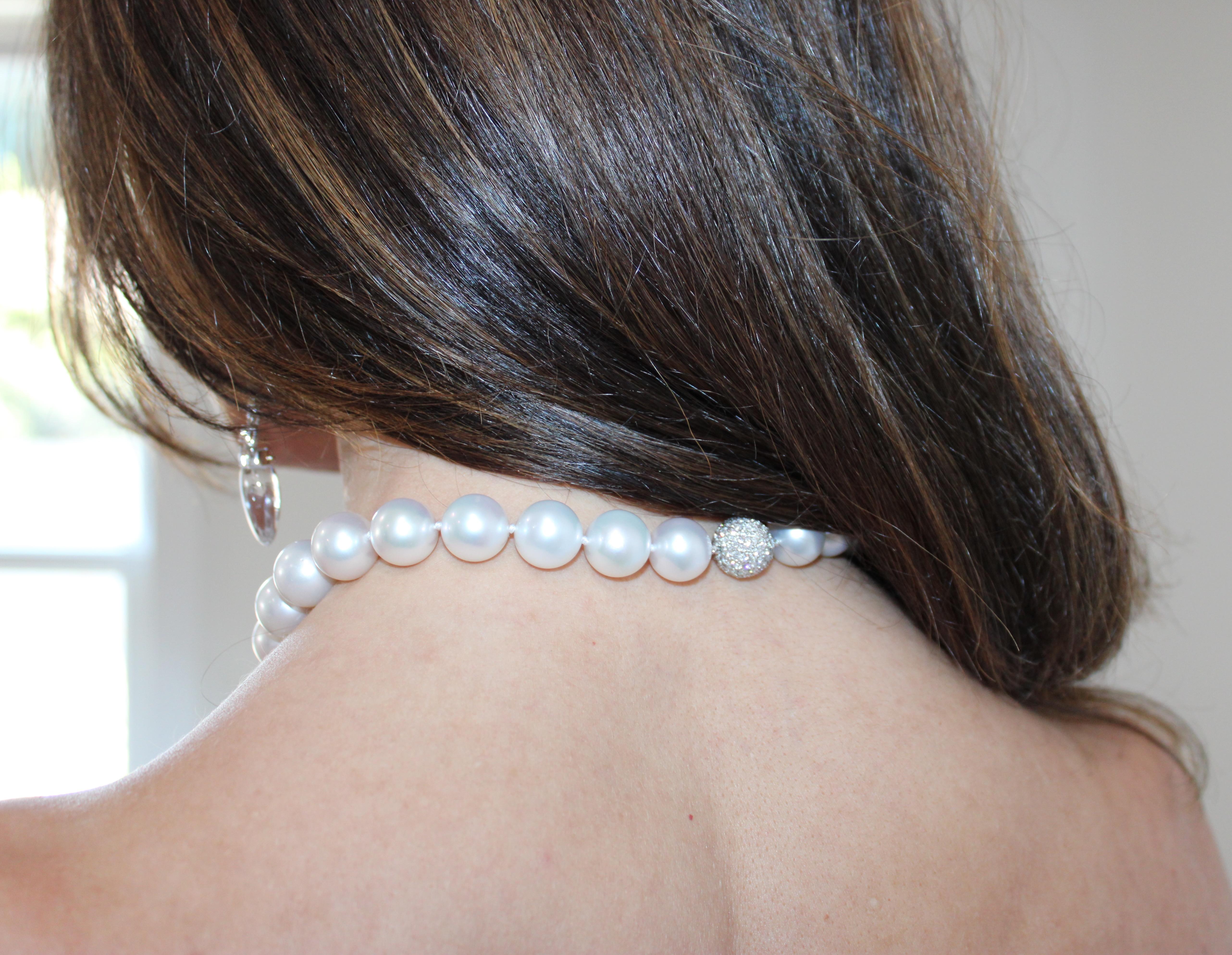 south sea white pearl necklace