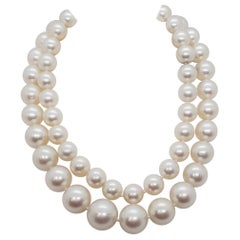 White South Sea Pearl with Mystery Clasp