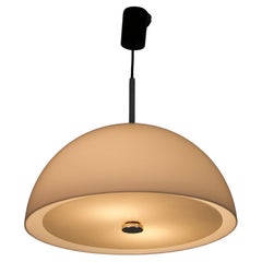 White Space Age Pendant Lamp, Germany, 1970s