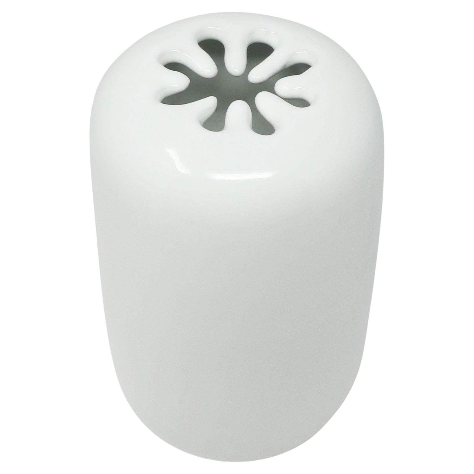 Vase White Spark de David Gil pour Bennington Potters