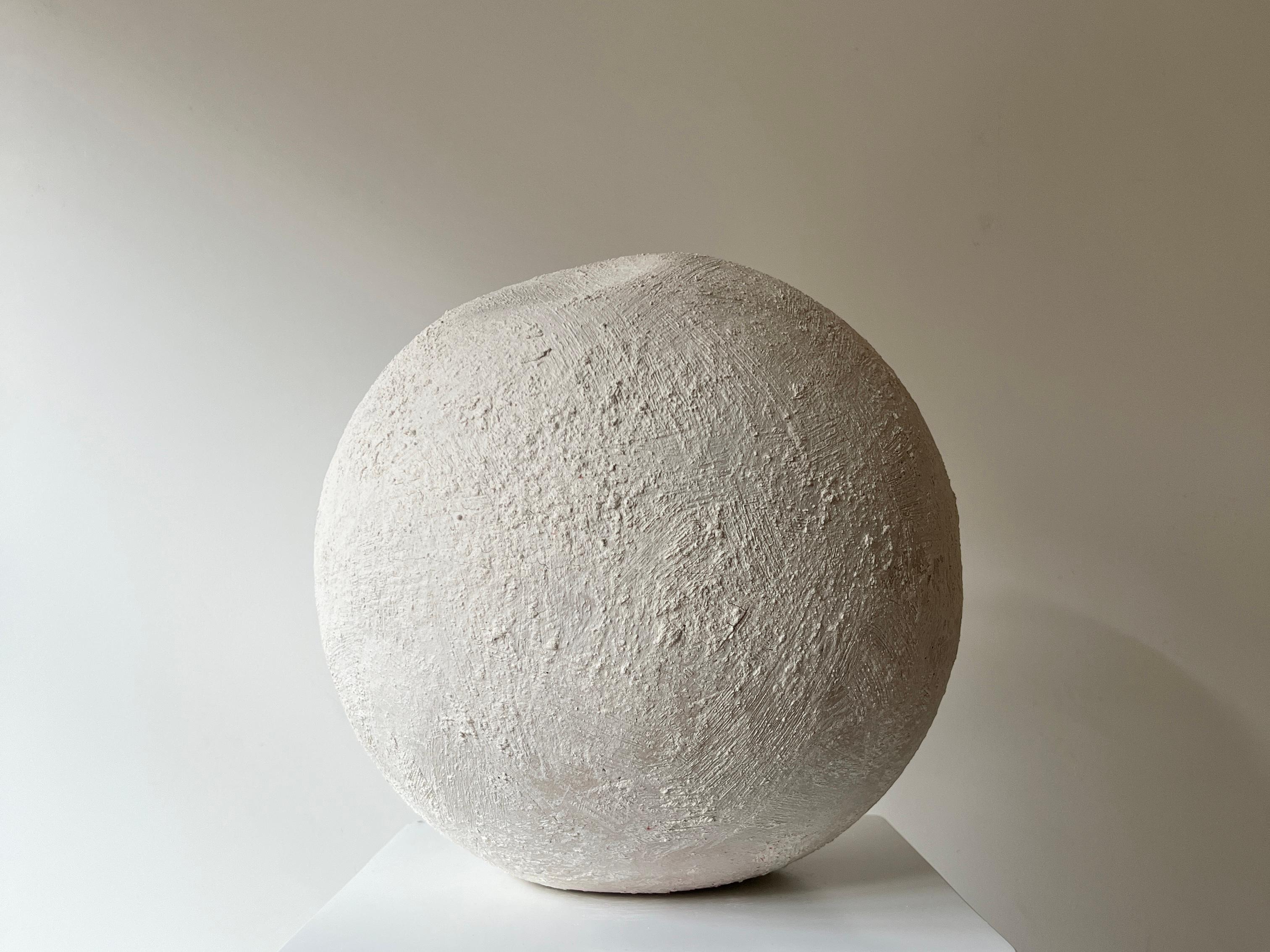 Post-Modern White Sphere ii by Laura Pasquino For Sale
