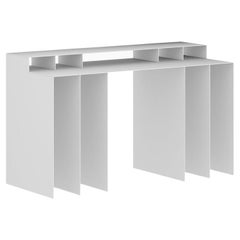 White Staple Desk