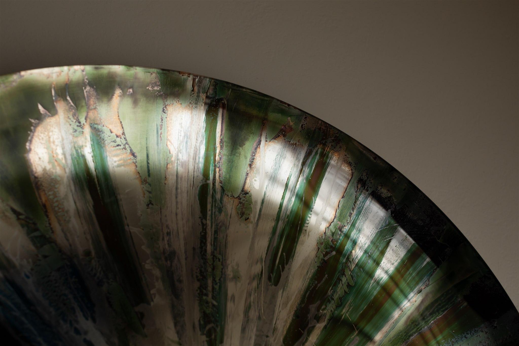 Espejo de pared White Star by OOM Contemporary Glass en venta 5