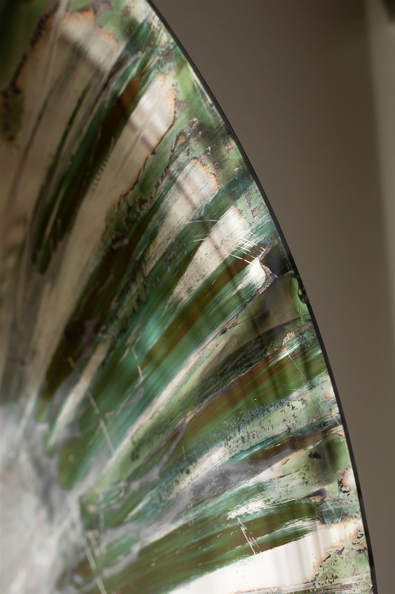 Espejo de pared White Star by OOM Contemporary Glass en venta 11