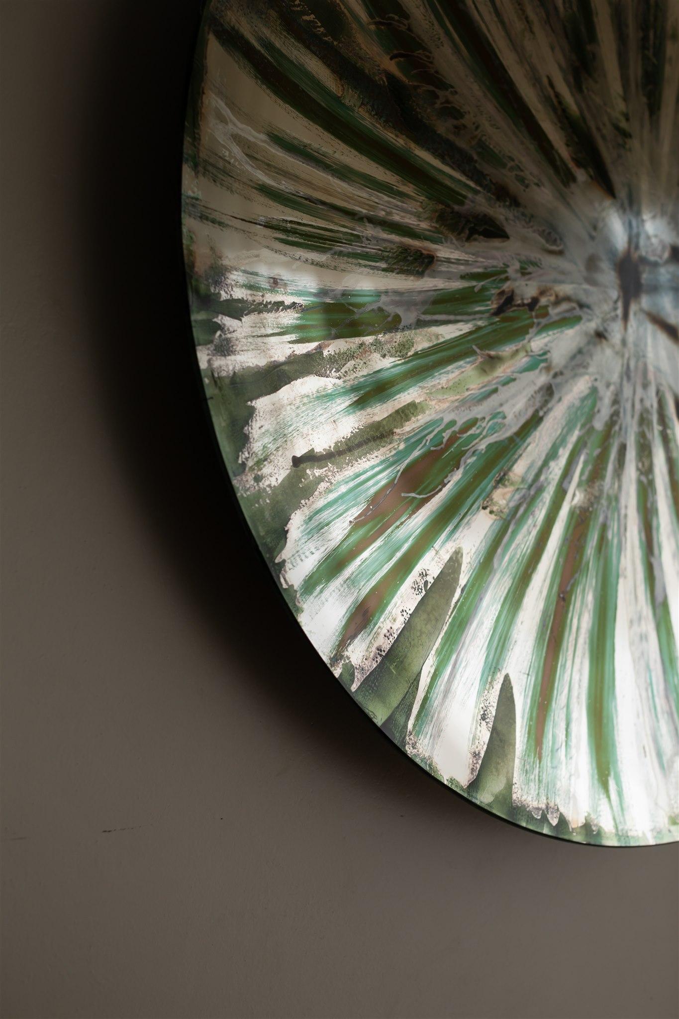 Espejo de pared White Star by OOM Contemporary Glass en venta 1