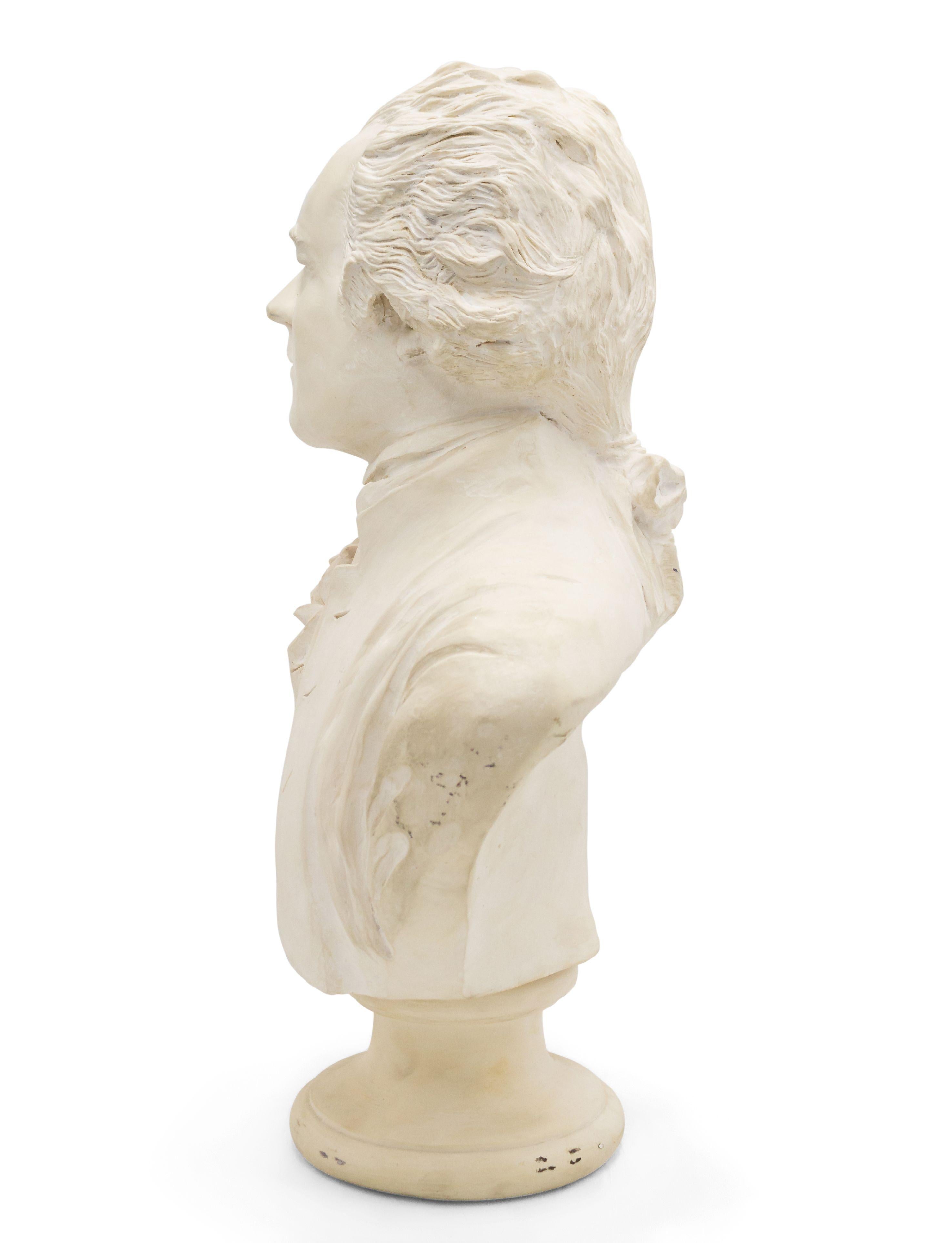 White Stone Thomas Jefferson Bust 3