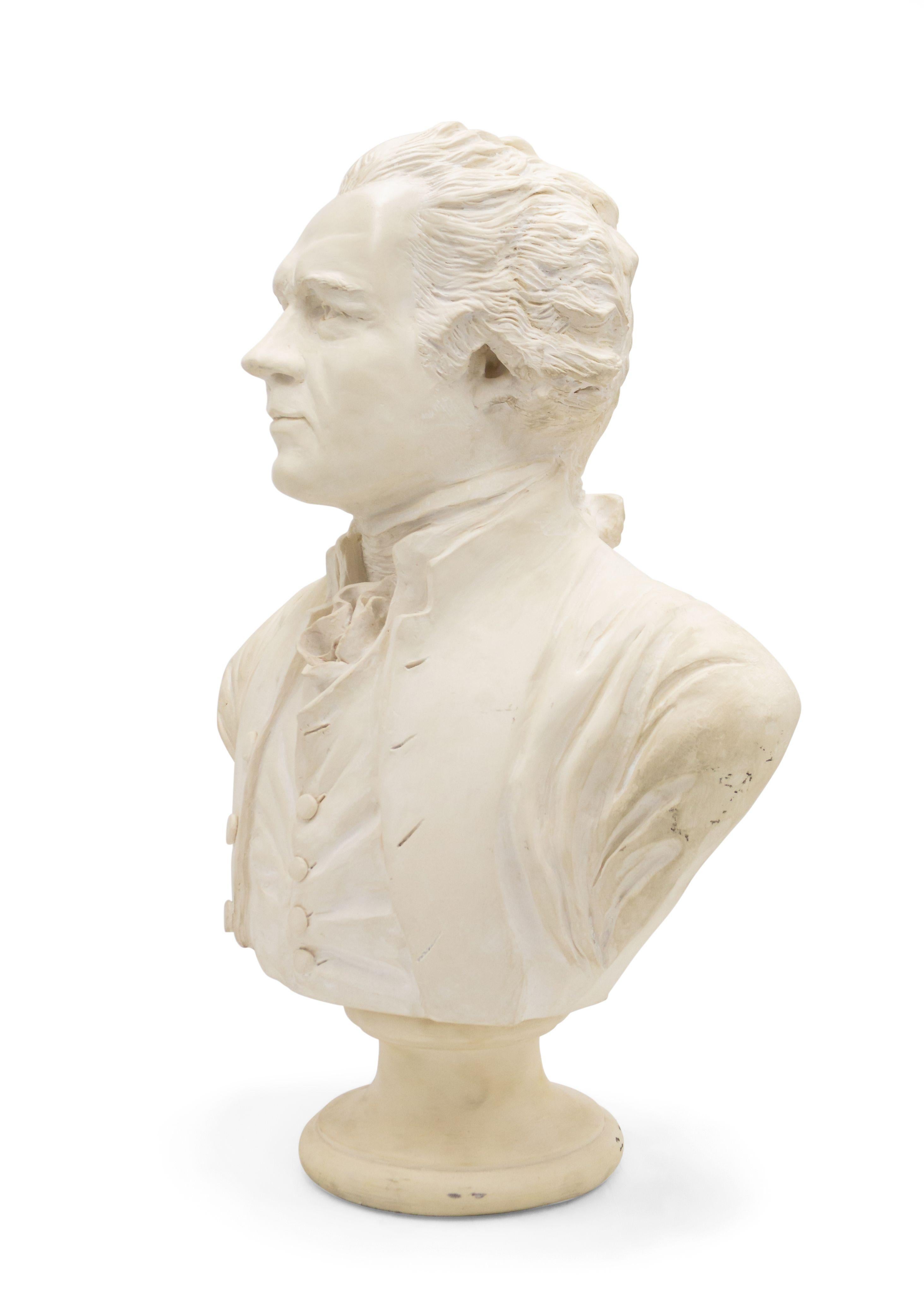 White Stone Thomas Jefferson Bust 4