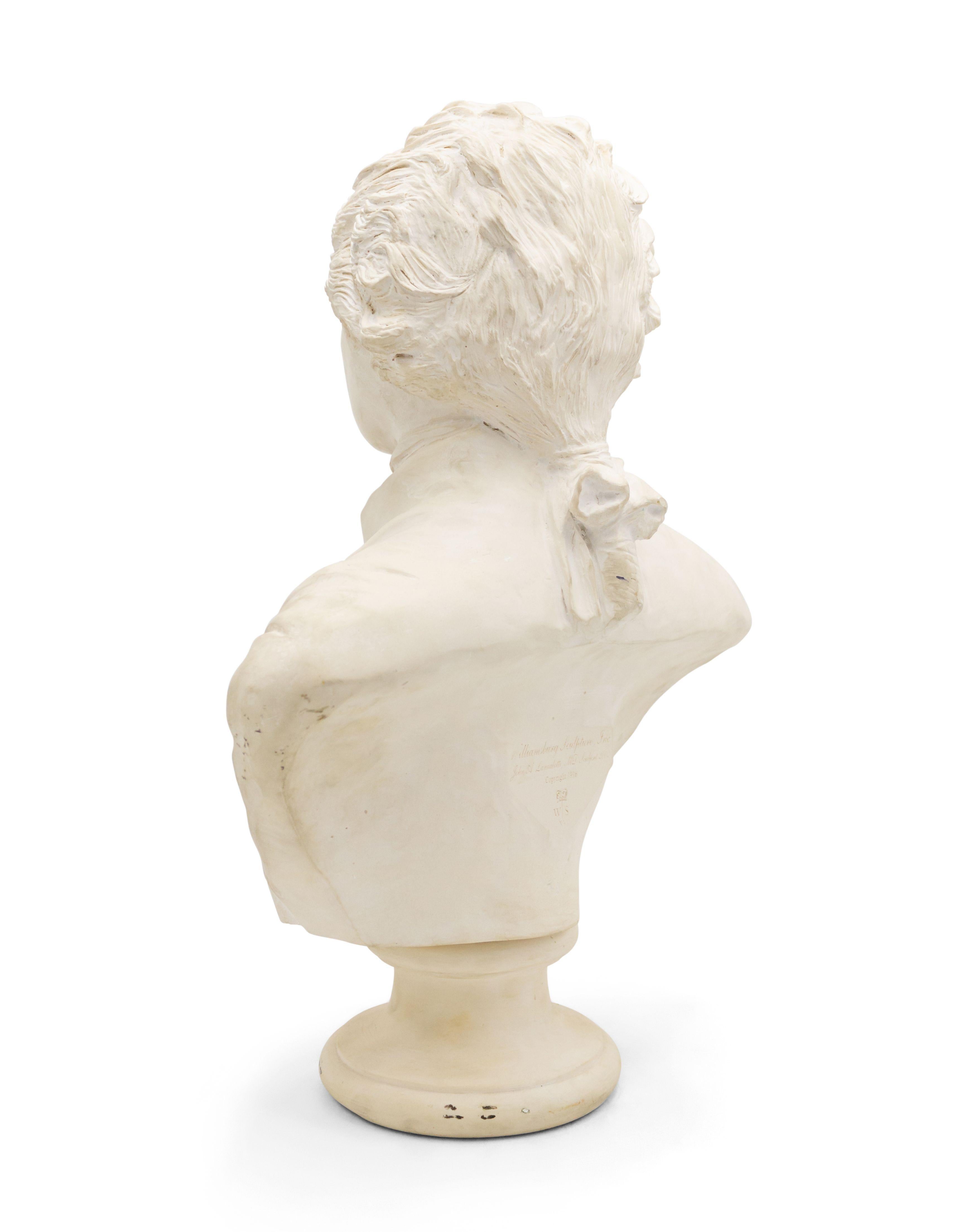 White Stone Thomas Jefferson Bust 2