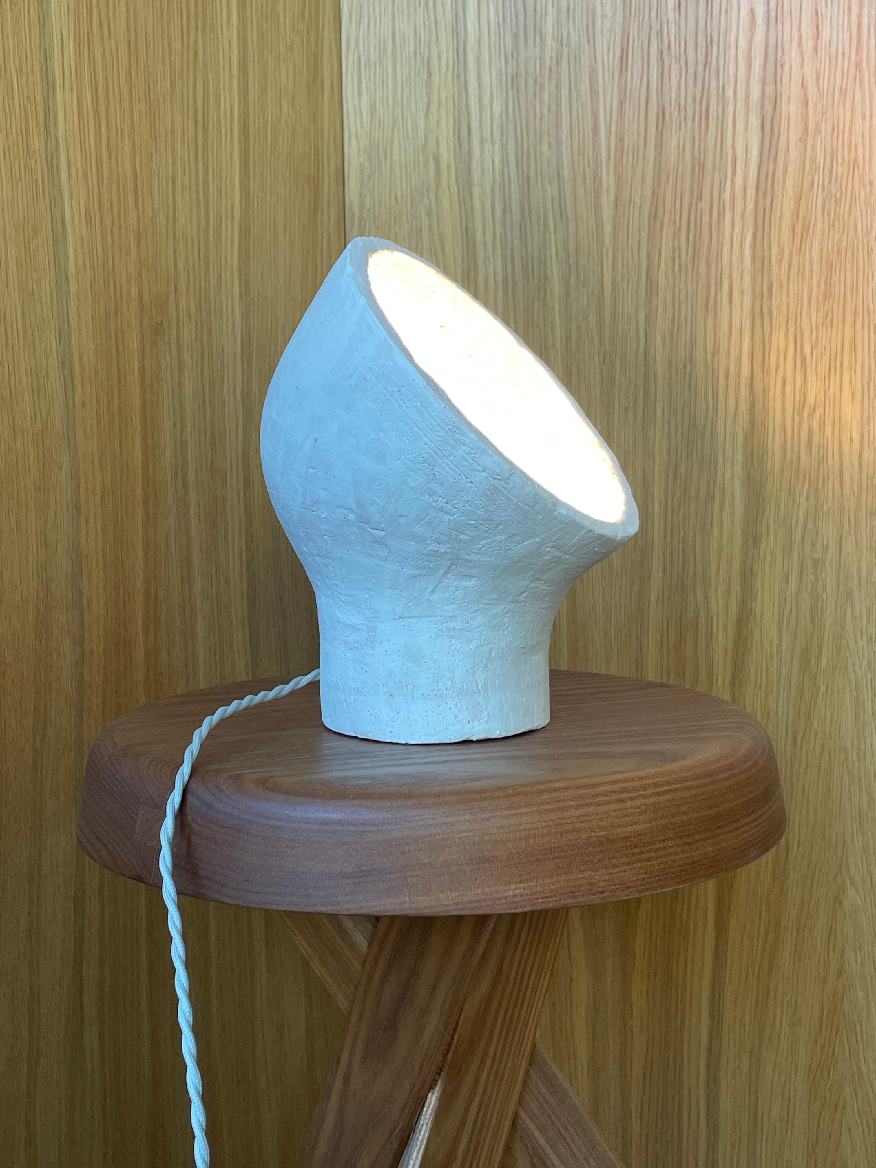 Lámpara de gres blanco Stanza 2 by Renzo Maar Siglo XXI y contemporáneo en venta