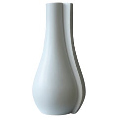 White 'Surrea' Vase by Wilhelm Kage for Gustavsberg Studio, Sweden, 1940s