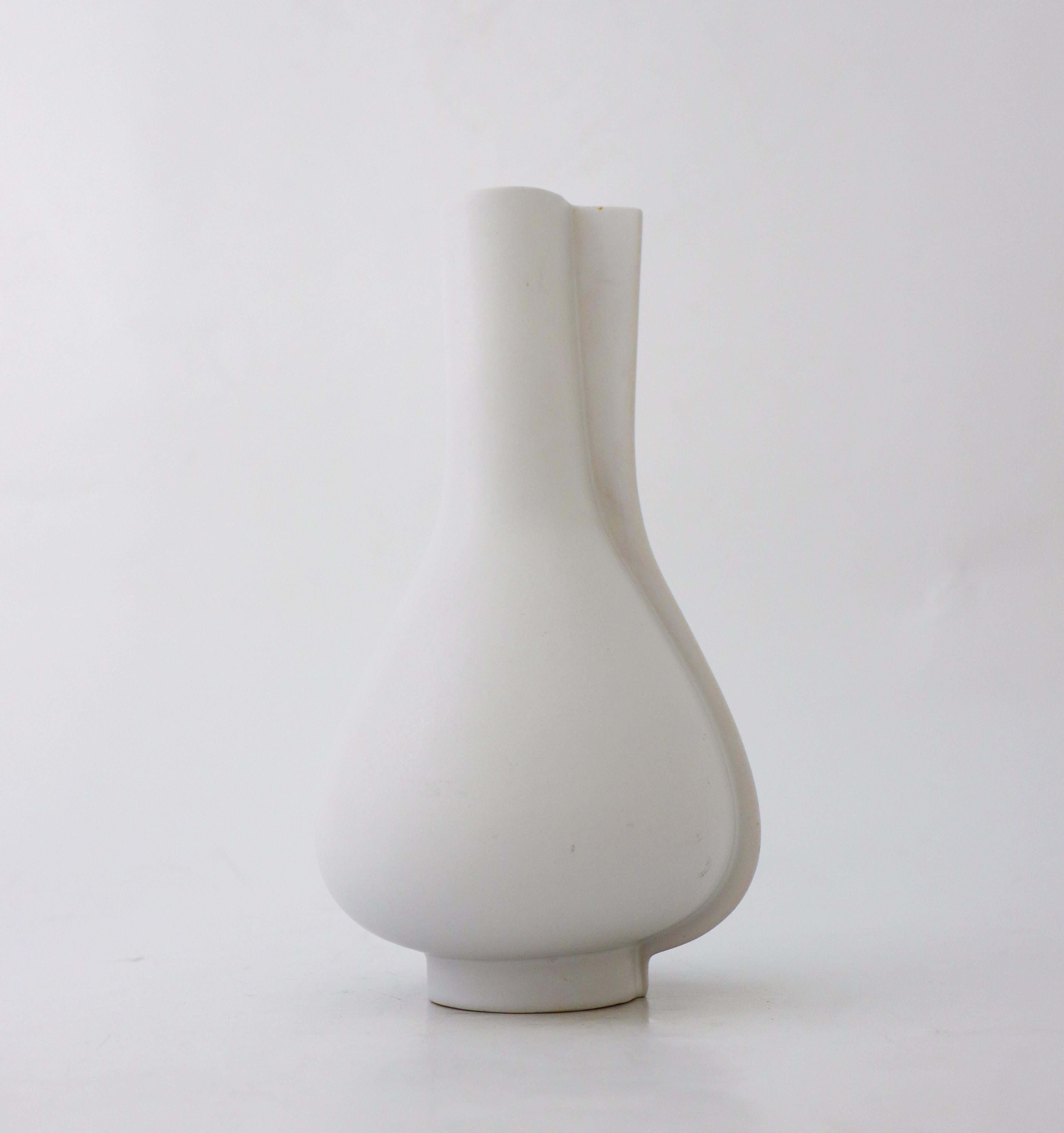 White Surrealistic Vase, 