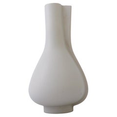White Surrealistic Vase, "Surrea" by Wilhelm Kåge, Gustavsberg, 1940s