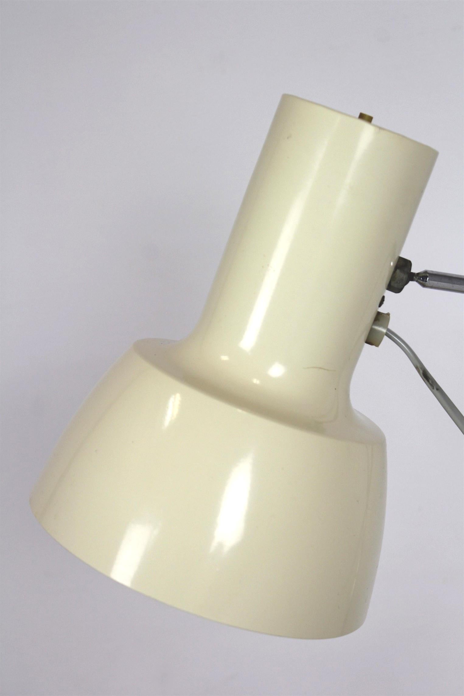 White Table Lamp by Josef Hurka for Napako, 1960s For Sale 4