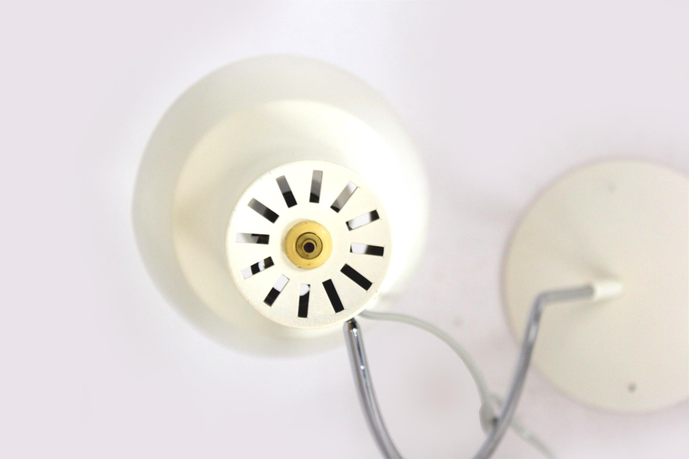 White Table Lamp by Josef Hurka for Napako, 1960s For Sale 5