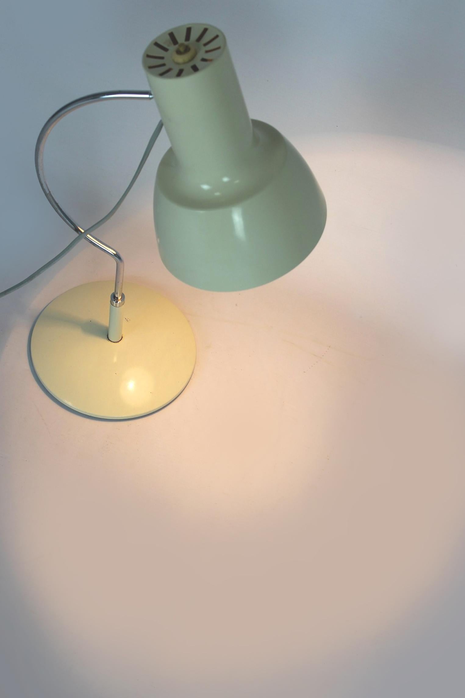 White Table Lamp by Josef Hurka for Napako, 1960s For Sale 6