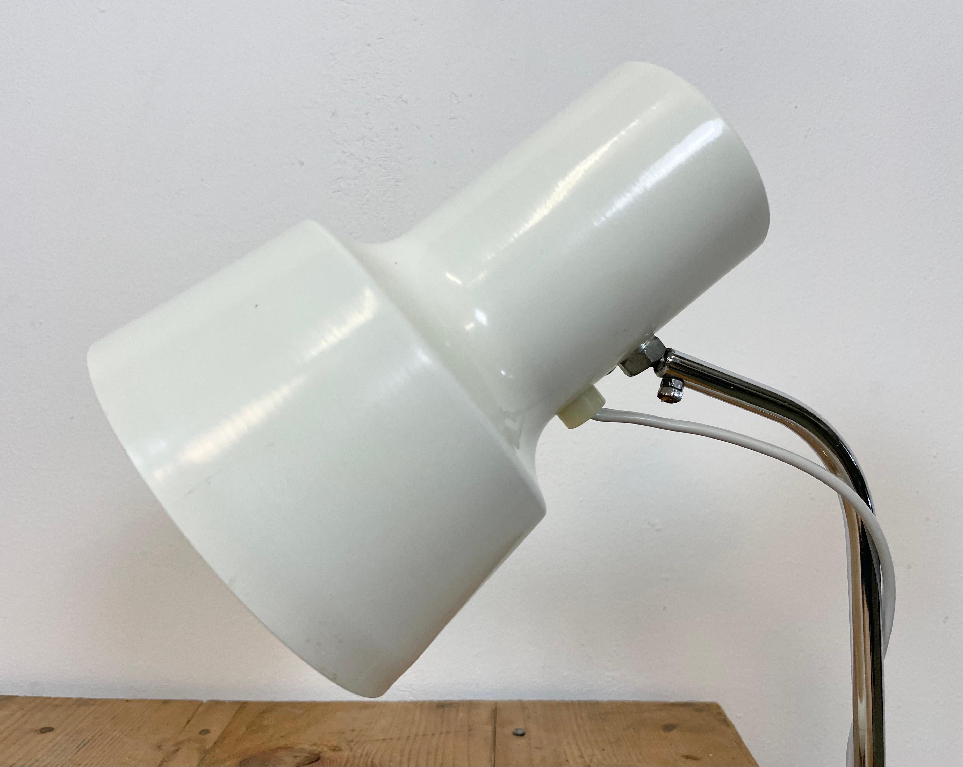 White Table Lamp by Josef Hurka for Napako, 1960s 6