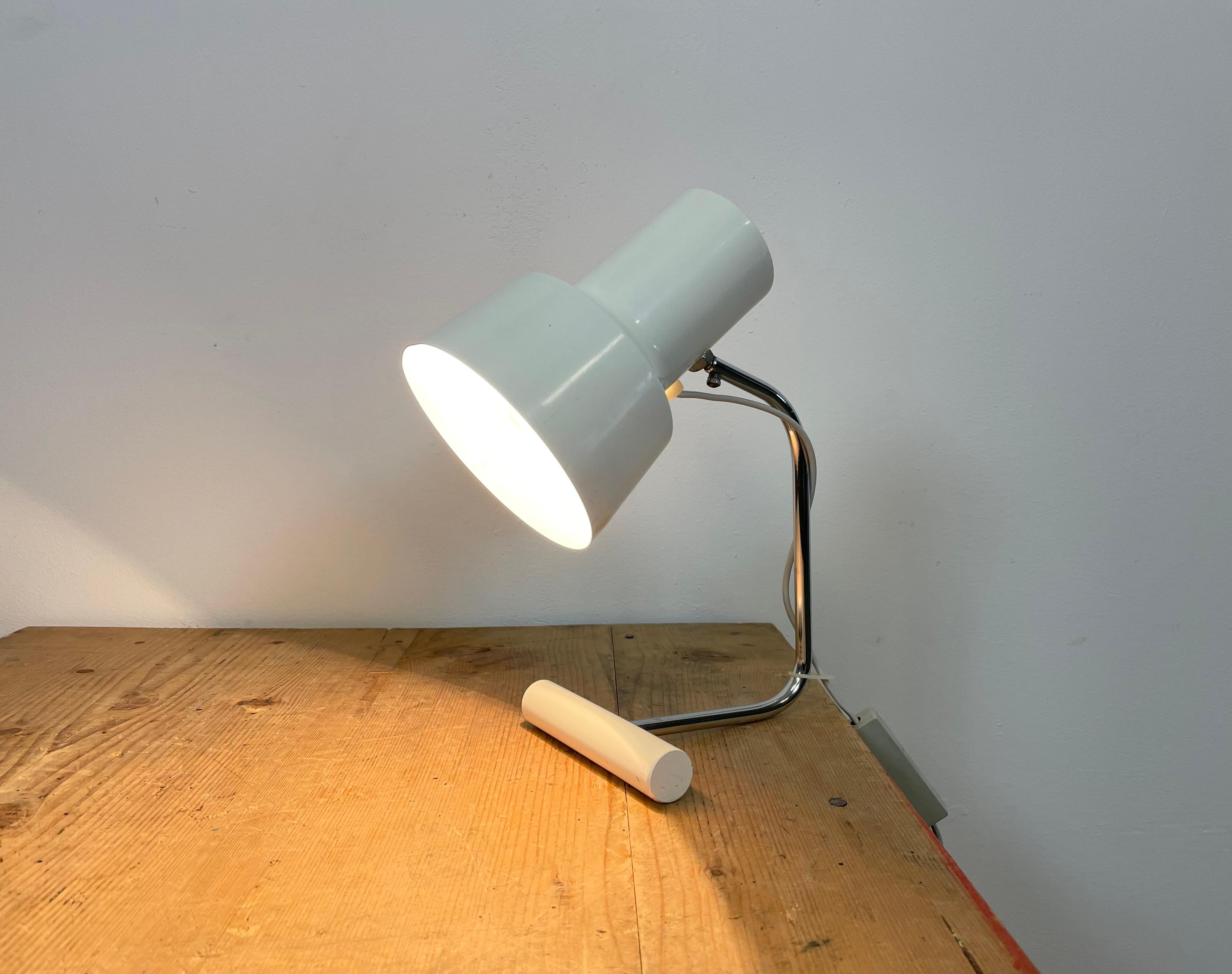 White Table Lamp by Josef Hurka for Napako, 1960s 7
