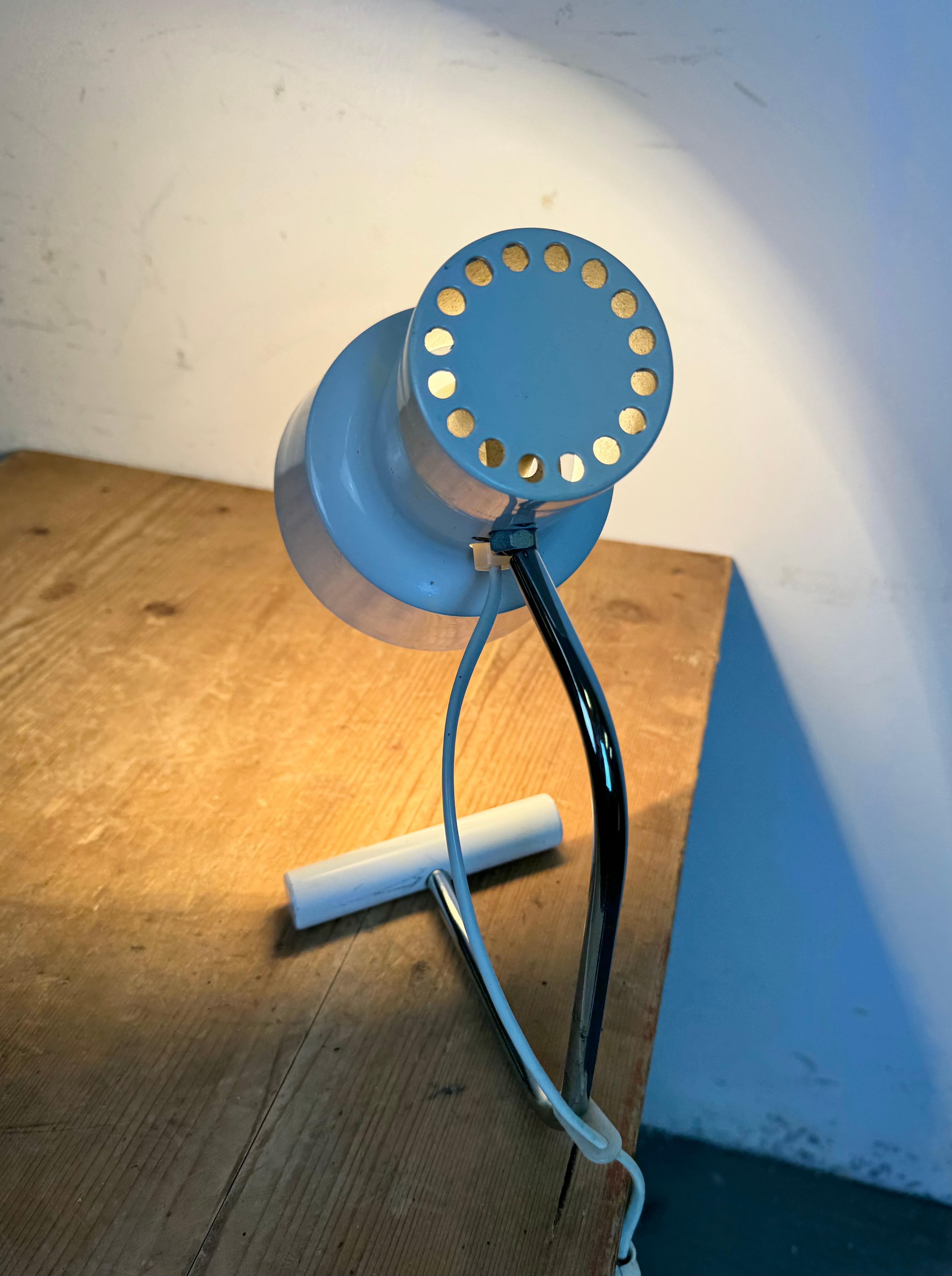 White Table Lamp by Josef Hurka for Napako, 1970s For Sale 9