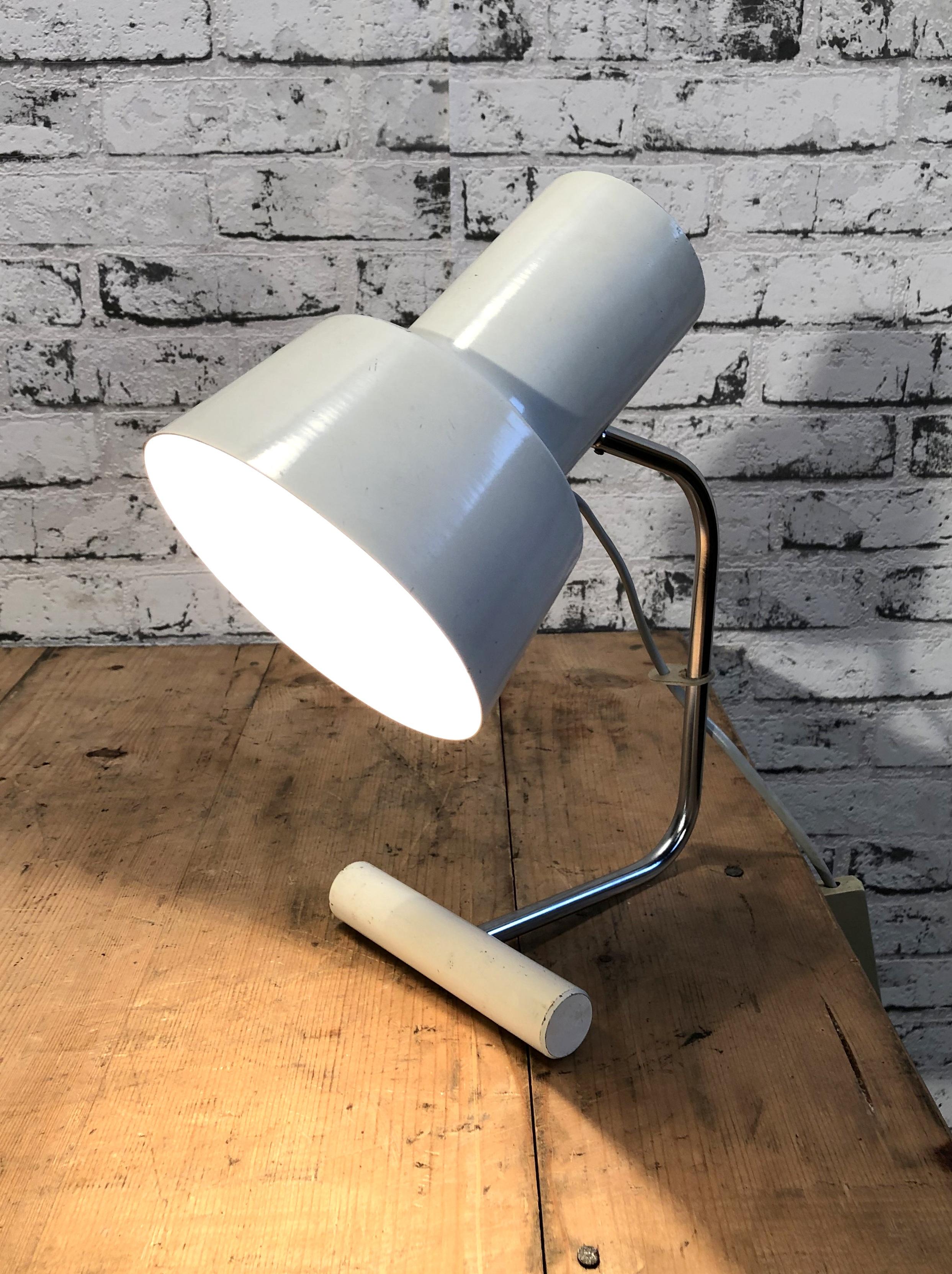 White Table Lamp by Josef Hurka for Napako, 1960s 1