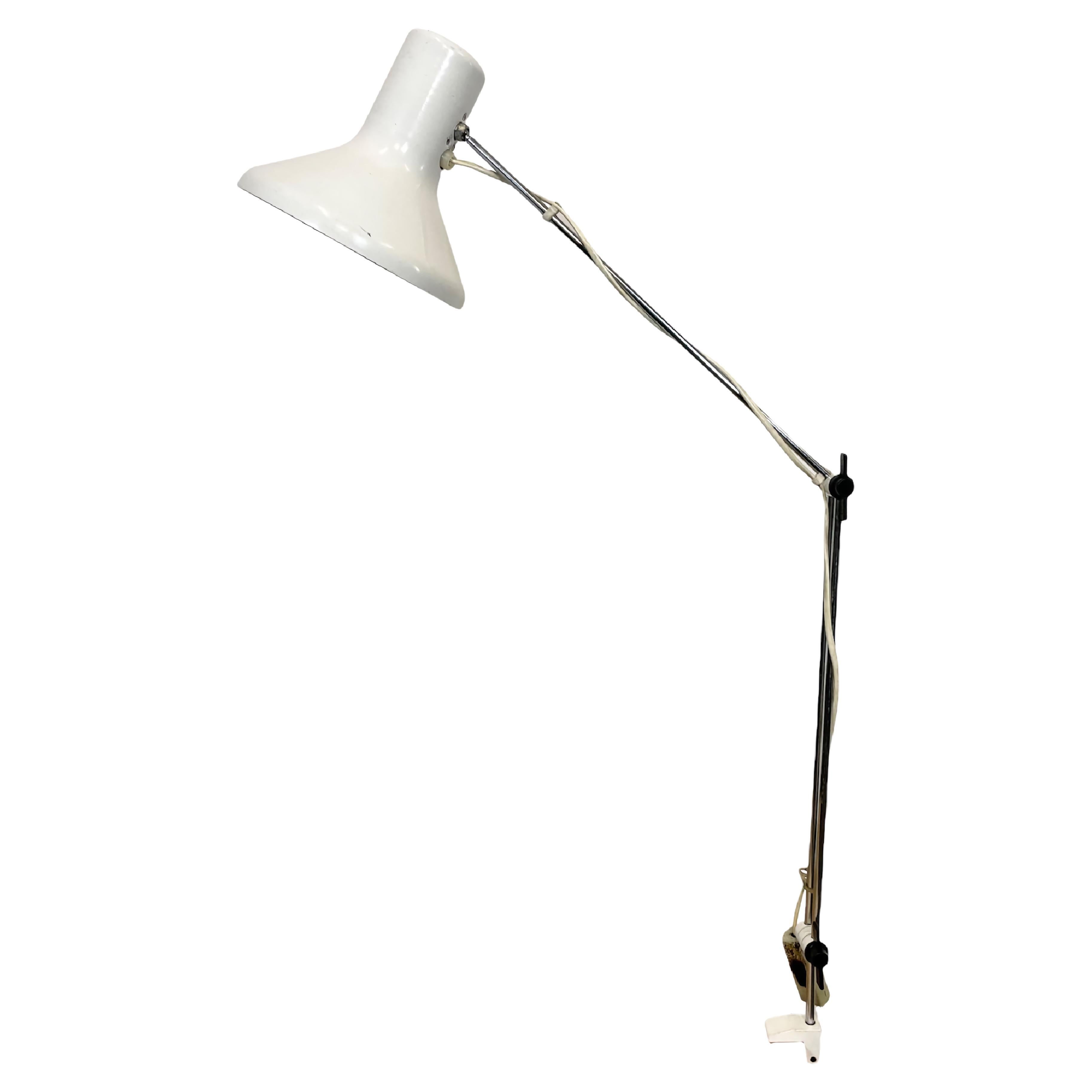 White Table Lamp by Josef Hurka for Napako, 1960s For Sale