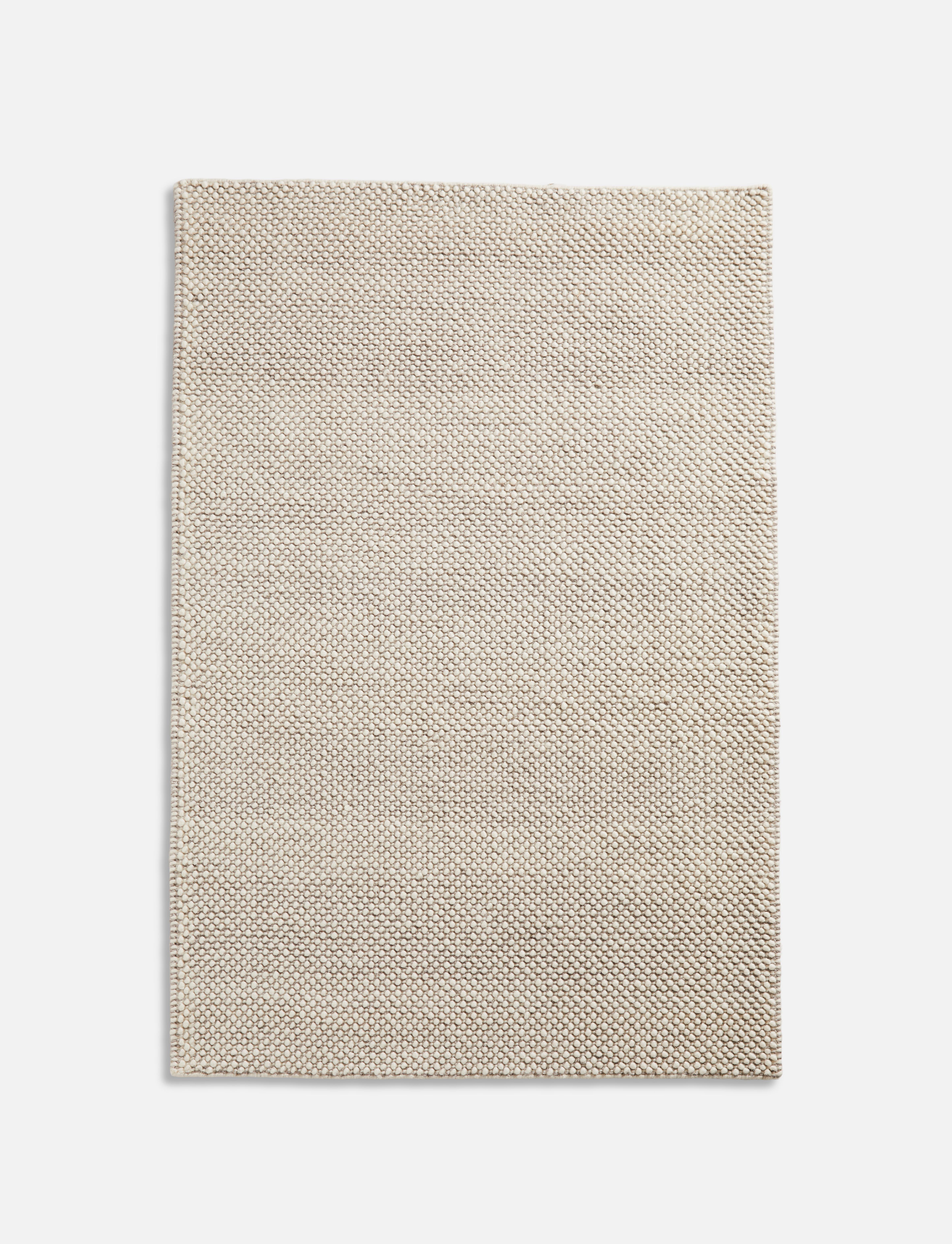 Post-Modern White Tact Rug by Shazeen For Sale
