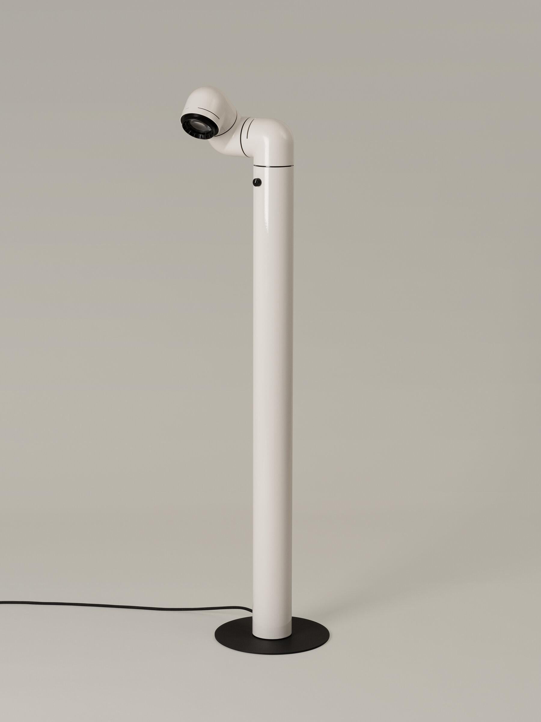 Moderne Lampadaire sculptural d'art contemporain Whiting Tatu par André Ricard en vente