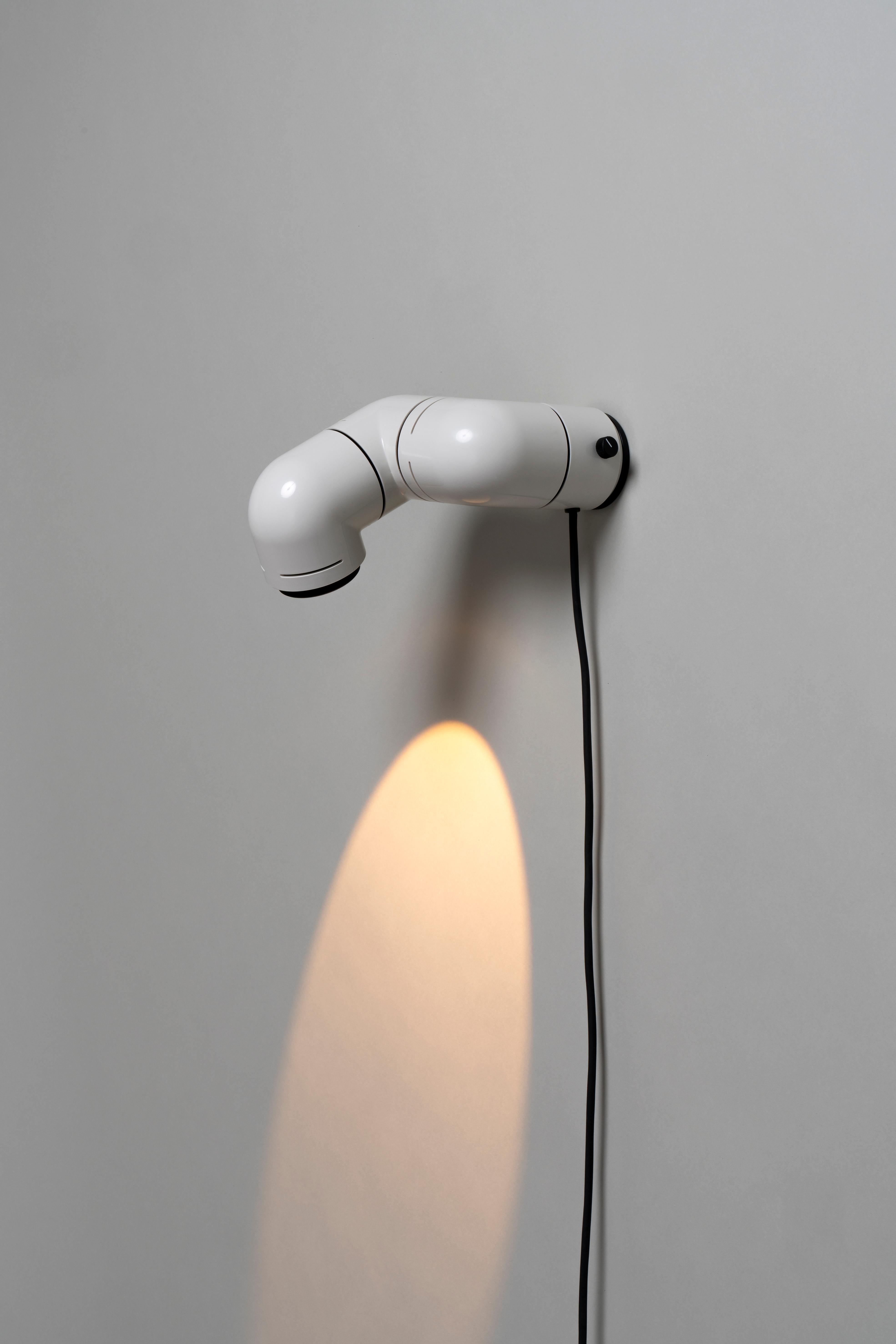 White Tatu Table/Wall Lamp by André Ricard 1