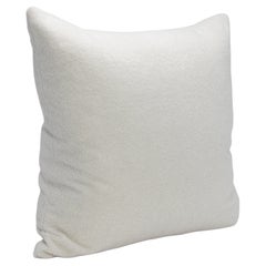 White Textured Euro Pillow By MOGUL