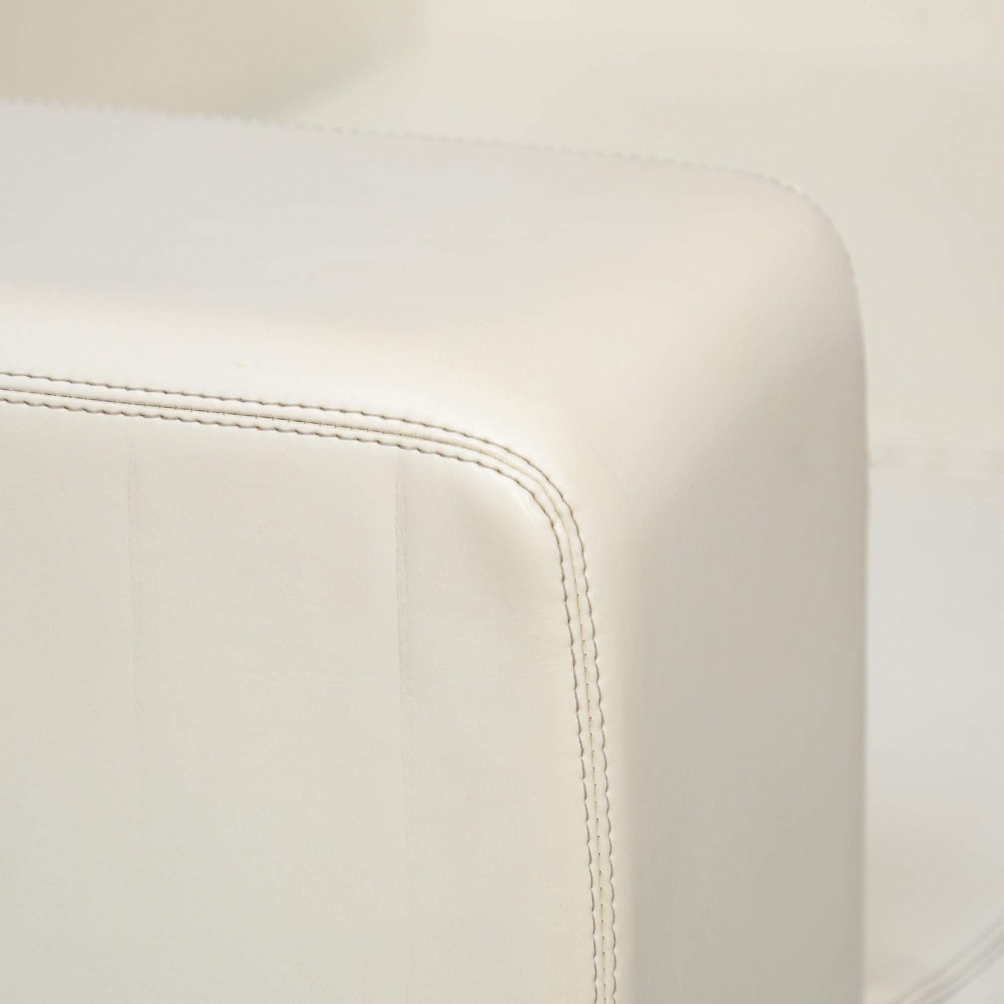 White Throw-Away Sofa by Willie Landels for Zanotta, 1965 2