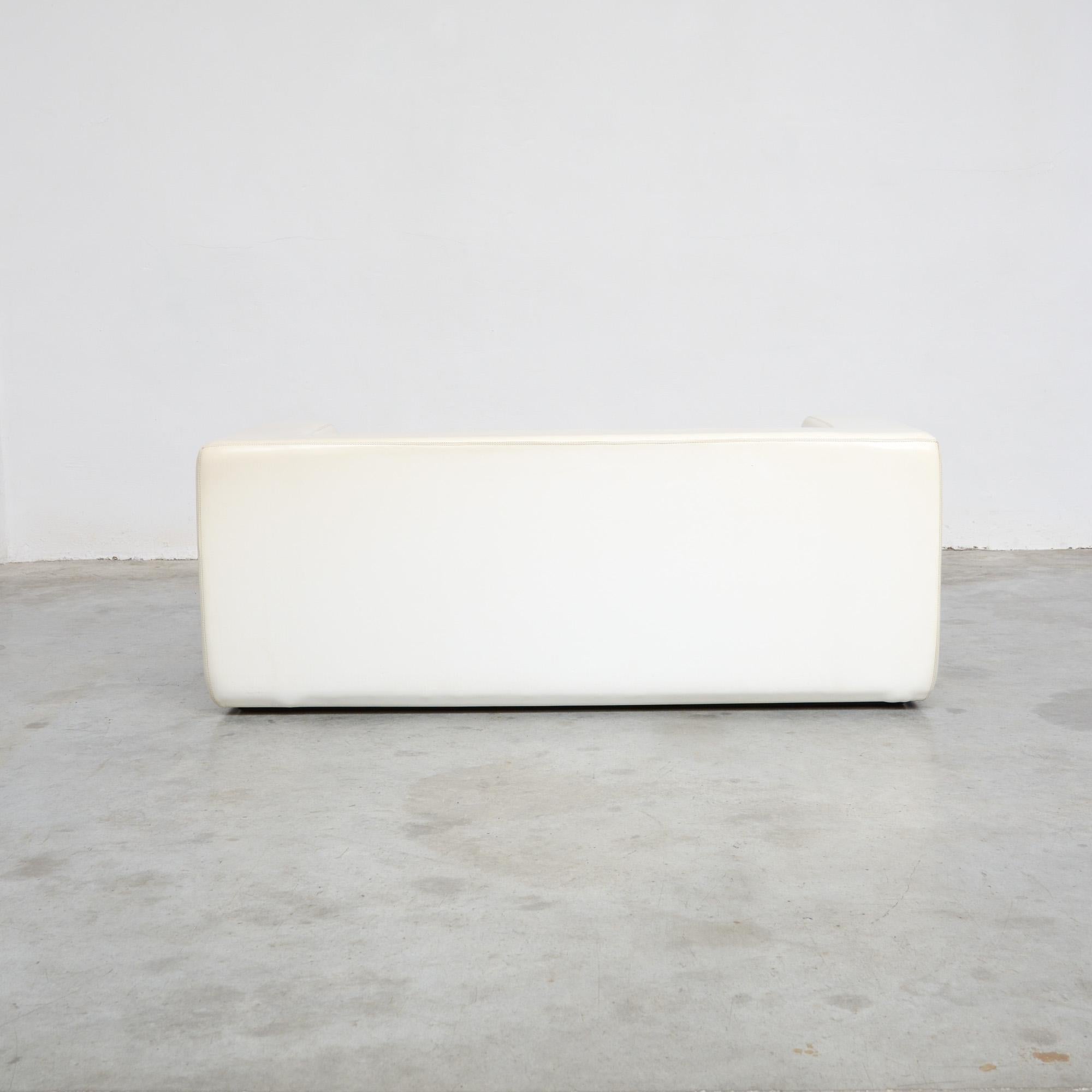 White Throw-Away Sofa by Willie Landels for Zanotta, 1965 In Good Condition In Vlimmeren, BE