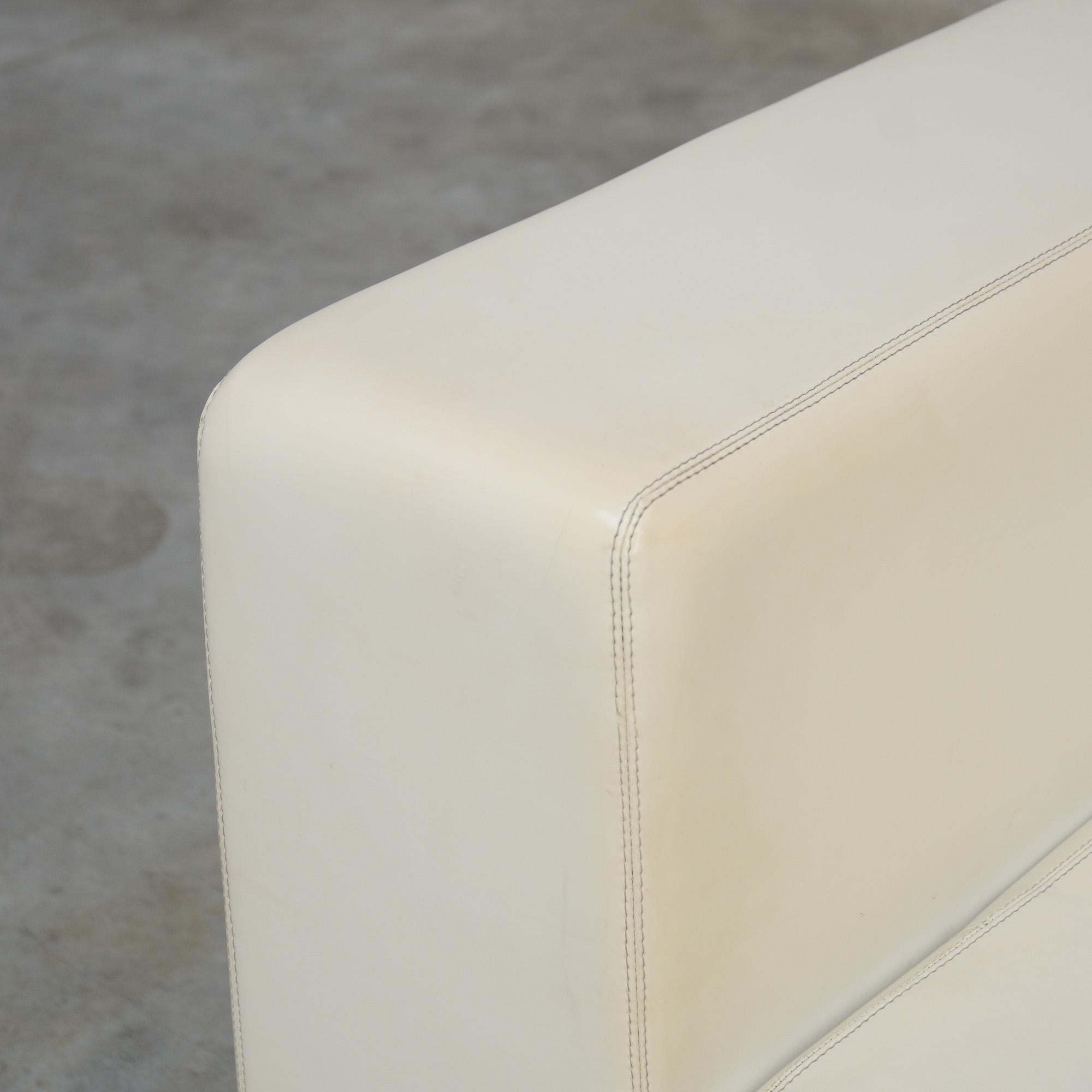 Mid-20th Century White Throw-Away Sofa by Willie Landels for Zanotta, 1965