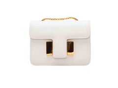 Borsa a tracolla Sienna di Tom Ford, colore bianco