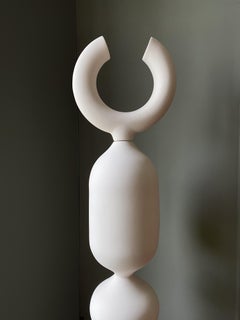 White TOTEM Rounded Horns
