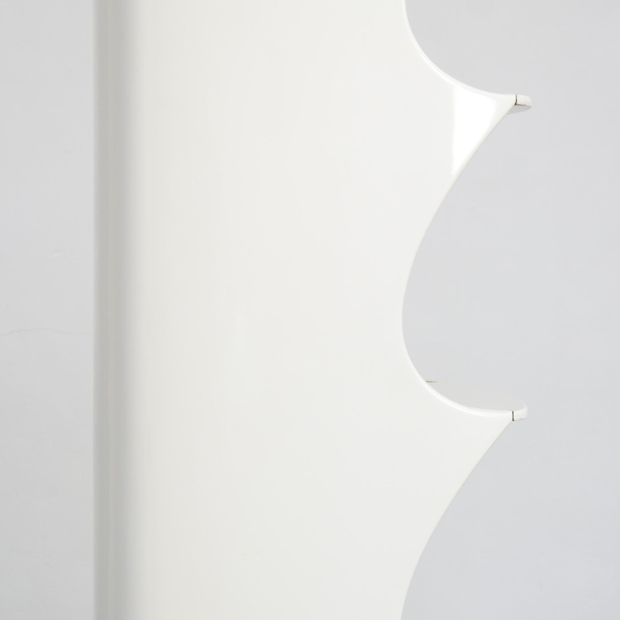 White Totem Shelf by Valeric Doubroucinskis for Rodier, 1973 4