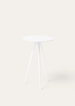White Trip Side Table by Storängen Design