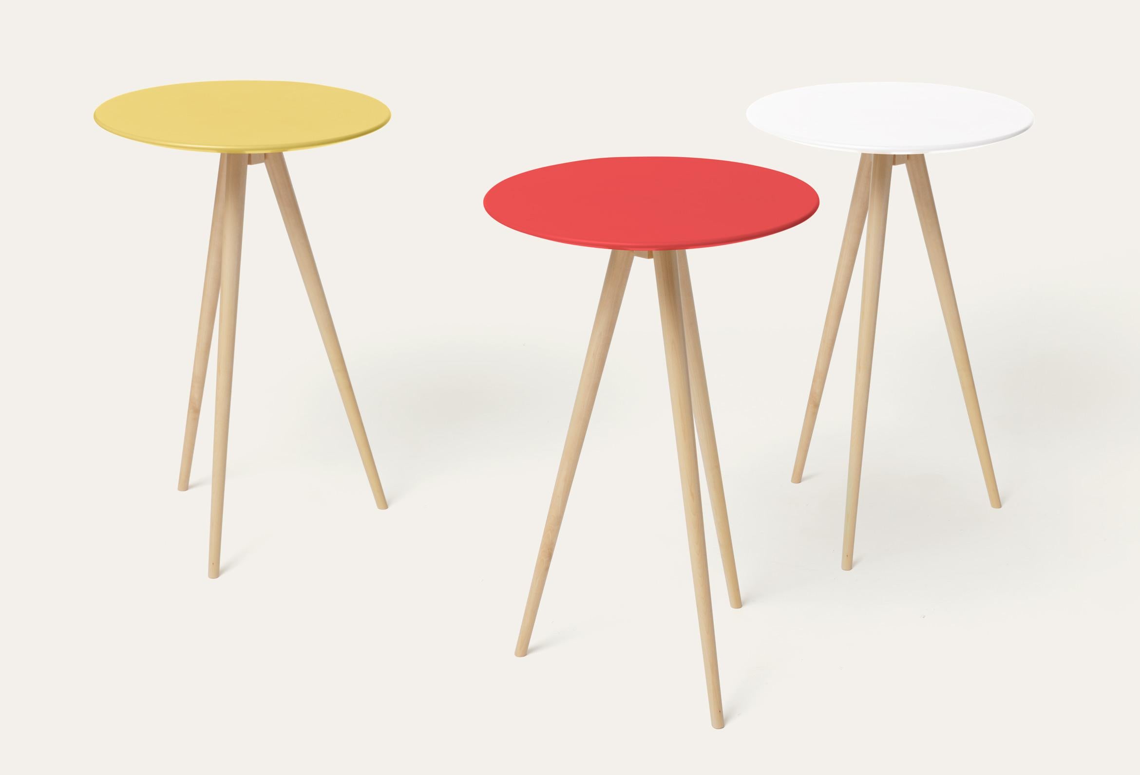 Other White Trip Side Table by Storängen Design For Sale