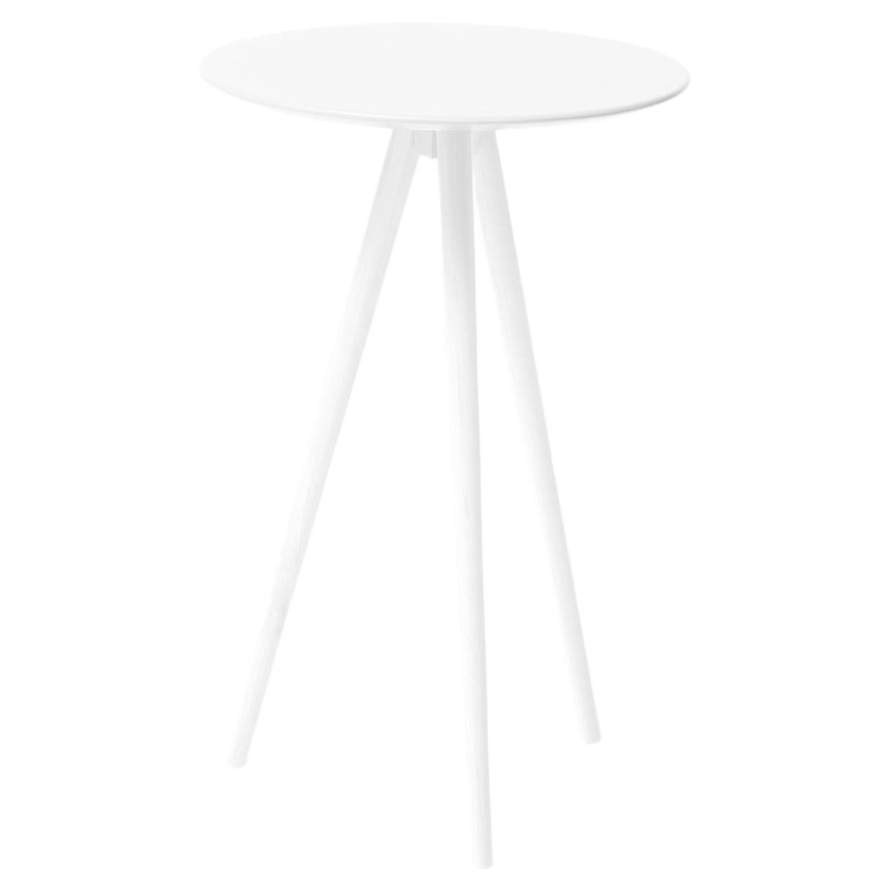 White Trip Side Table by Storängen Design For Sale