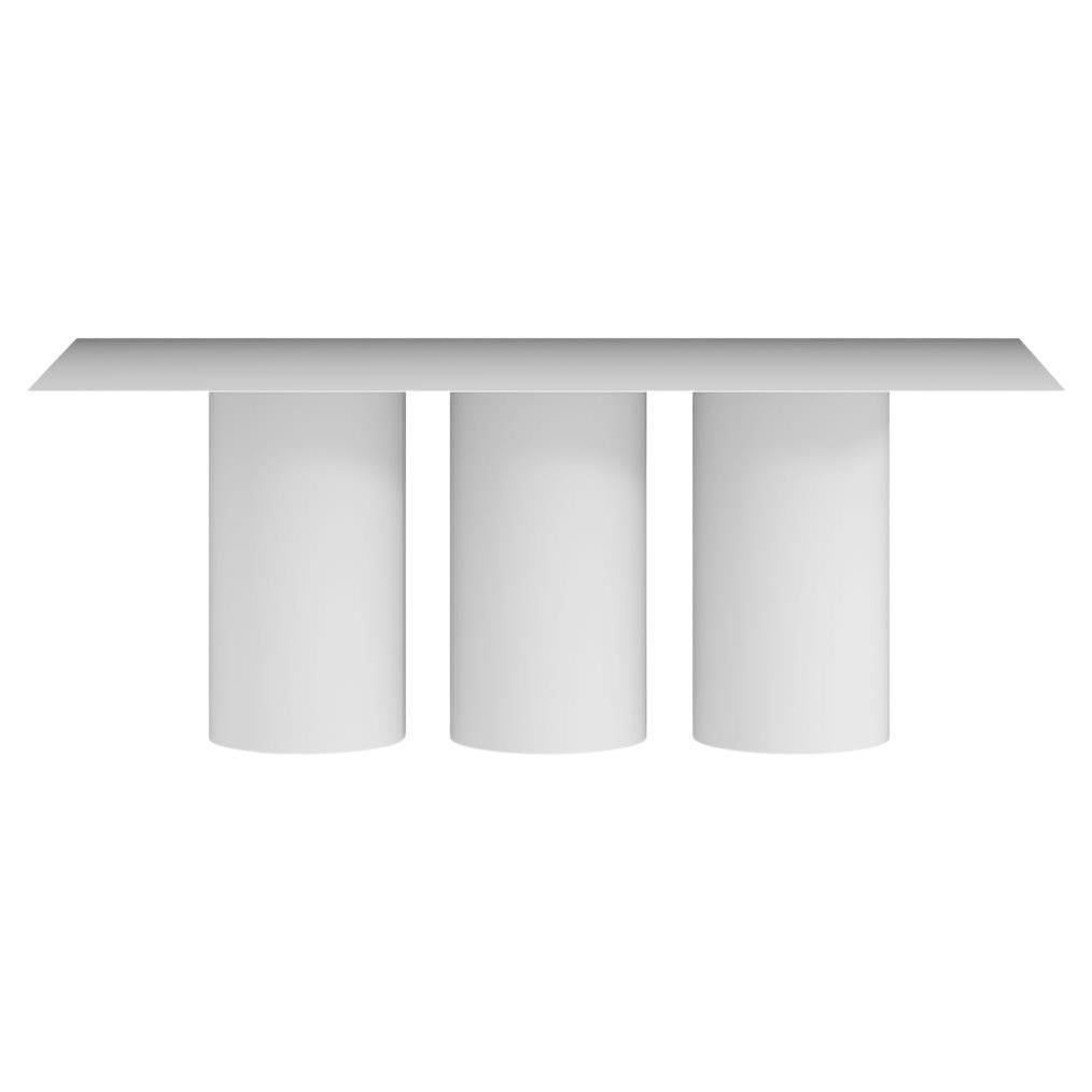White Tripod Dining Table For Sale