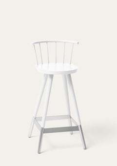 Weißer Tupp Barhocker von Storängen Design