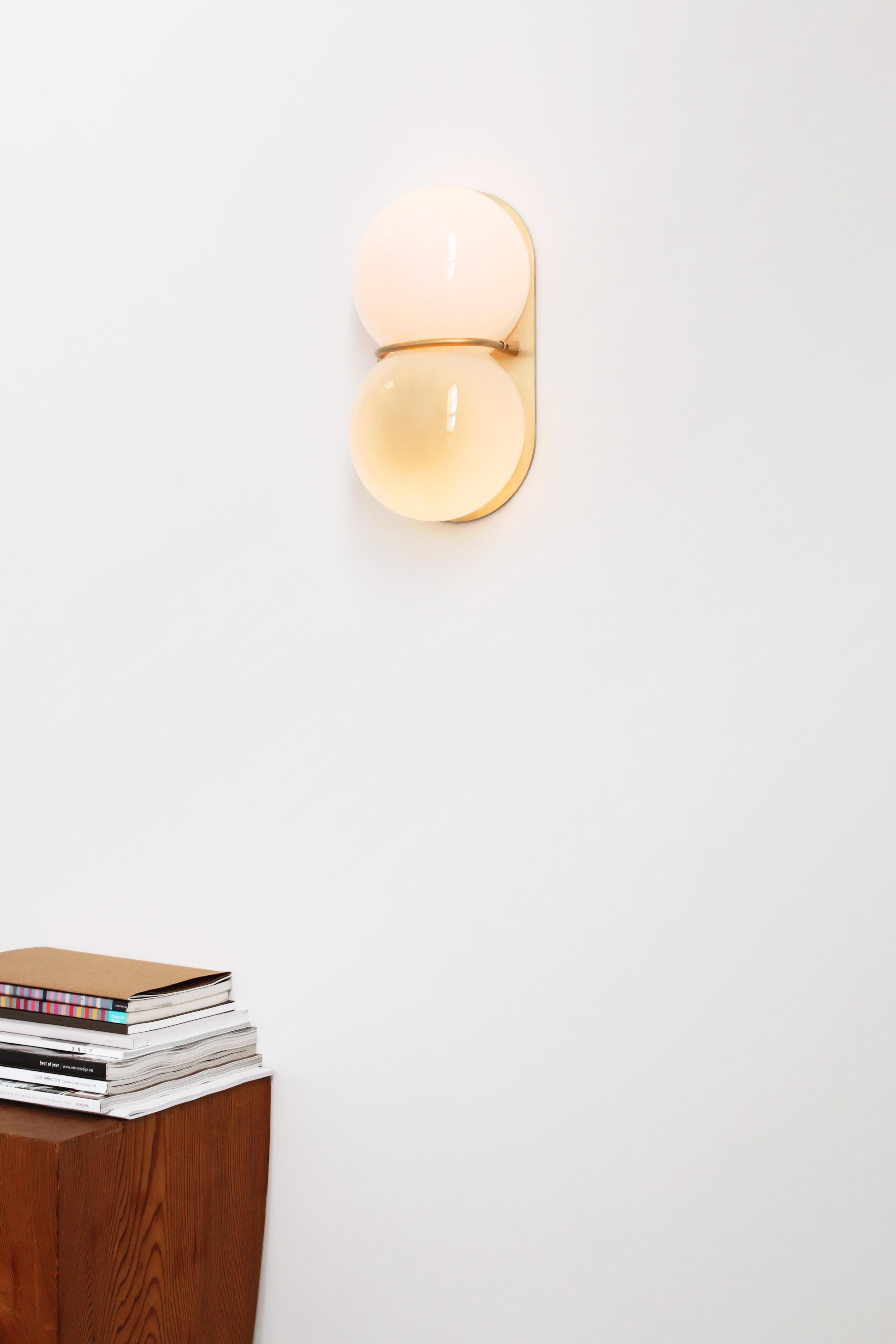Other White Twin 1.0 Sconce by SkLO