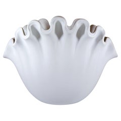 White "Våga, Cararra" Vase - Wilhelm Kåge - Gustavsberg